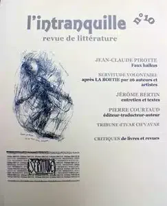 Florentine Rey - Revue l'Intranquille N°10, mai 2016