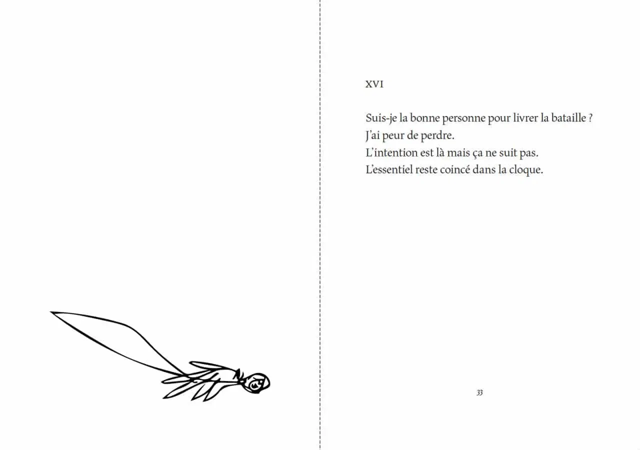 Florentine Rey, Parution du livre Le Bubon, pages 32-33