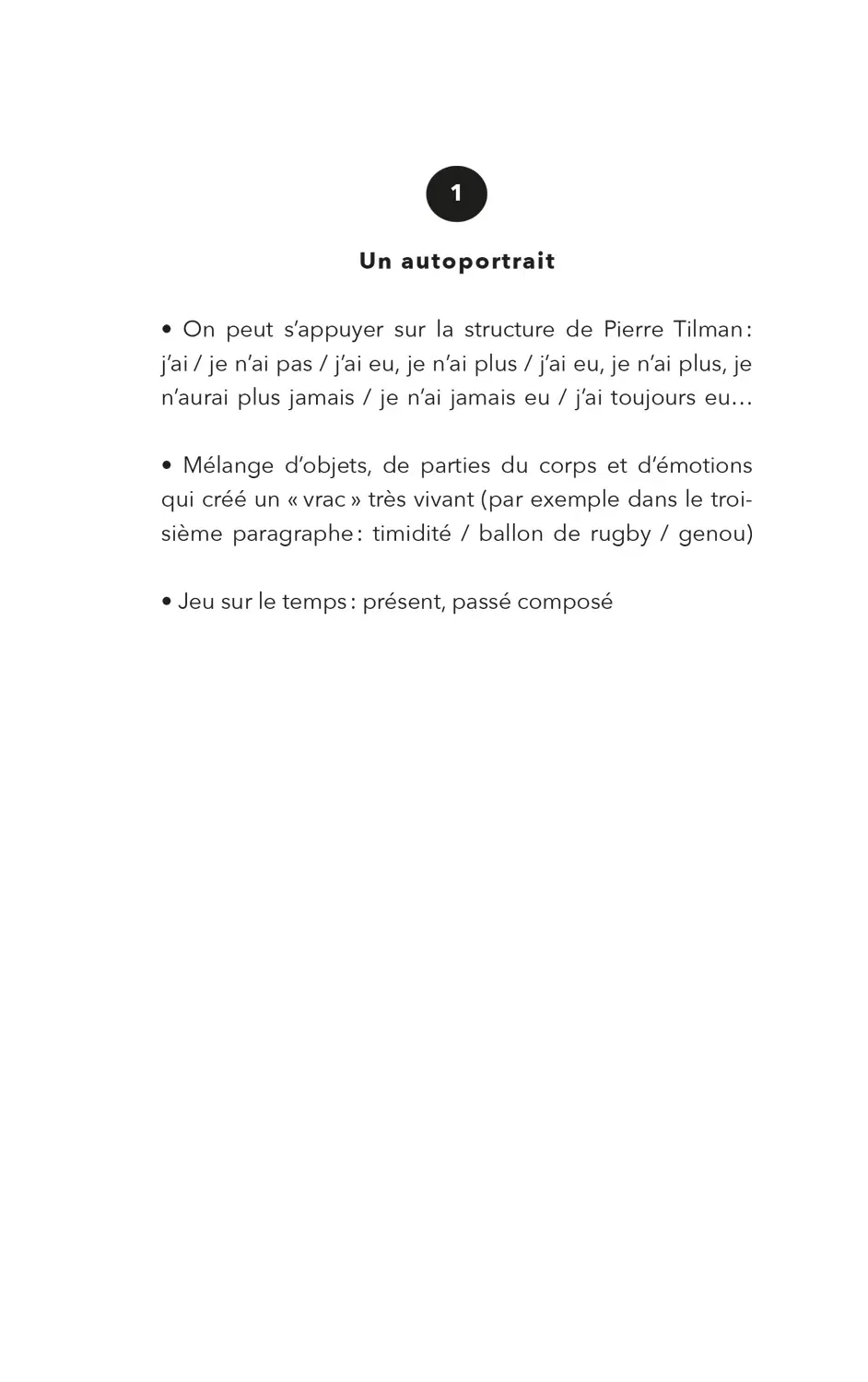 Extrait du recueil 
