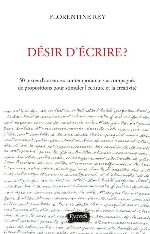 Désir d'écrire ?