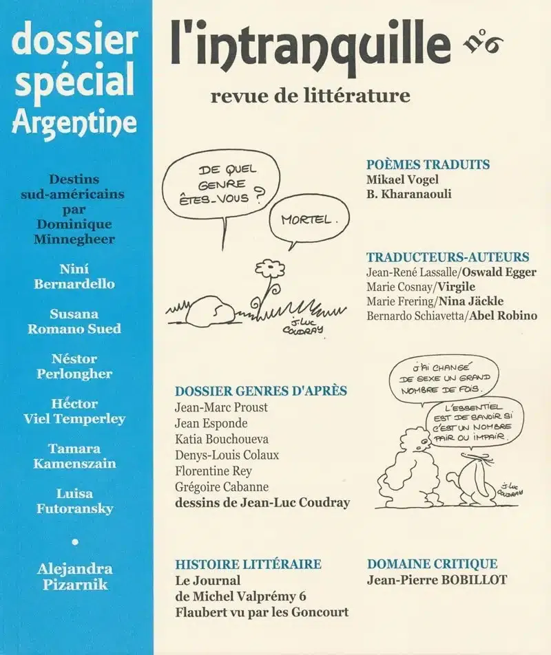 Florentine Rey - Revue L'intranquille numéro 6