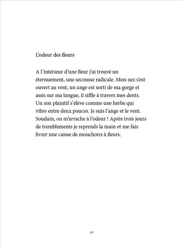 Je danse encore après minuit - Éditions Gros Textes - L'odeur des fleurs