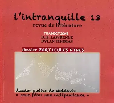 L’intranquille N°13, octobre 2017 - Une
