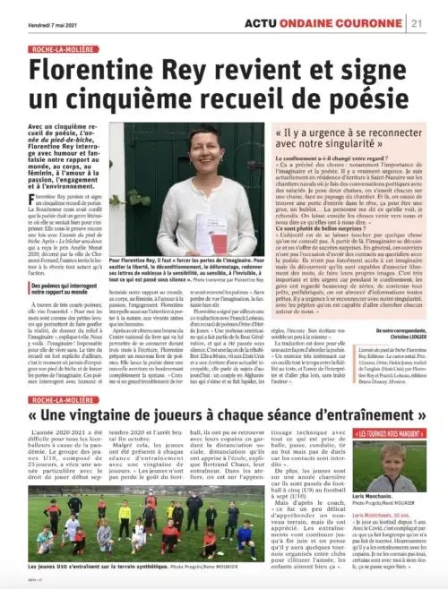 Publication de l'Année du pied-de-biche